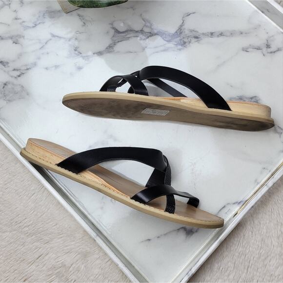 DOLCE VITA Nebi Black Strappy Slide Sandal Summer Size 6.5 - Picture 5 of 10